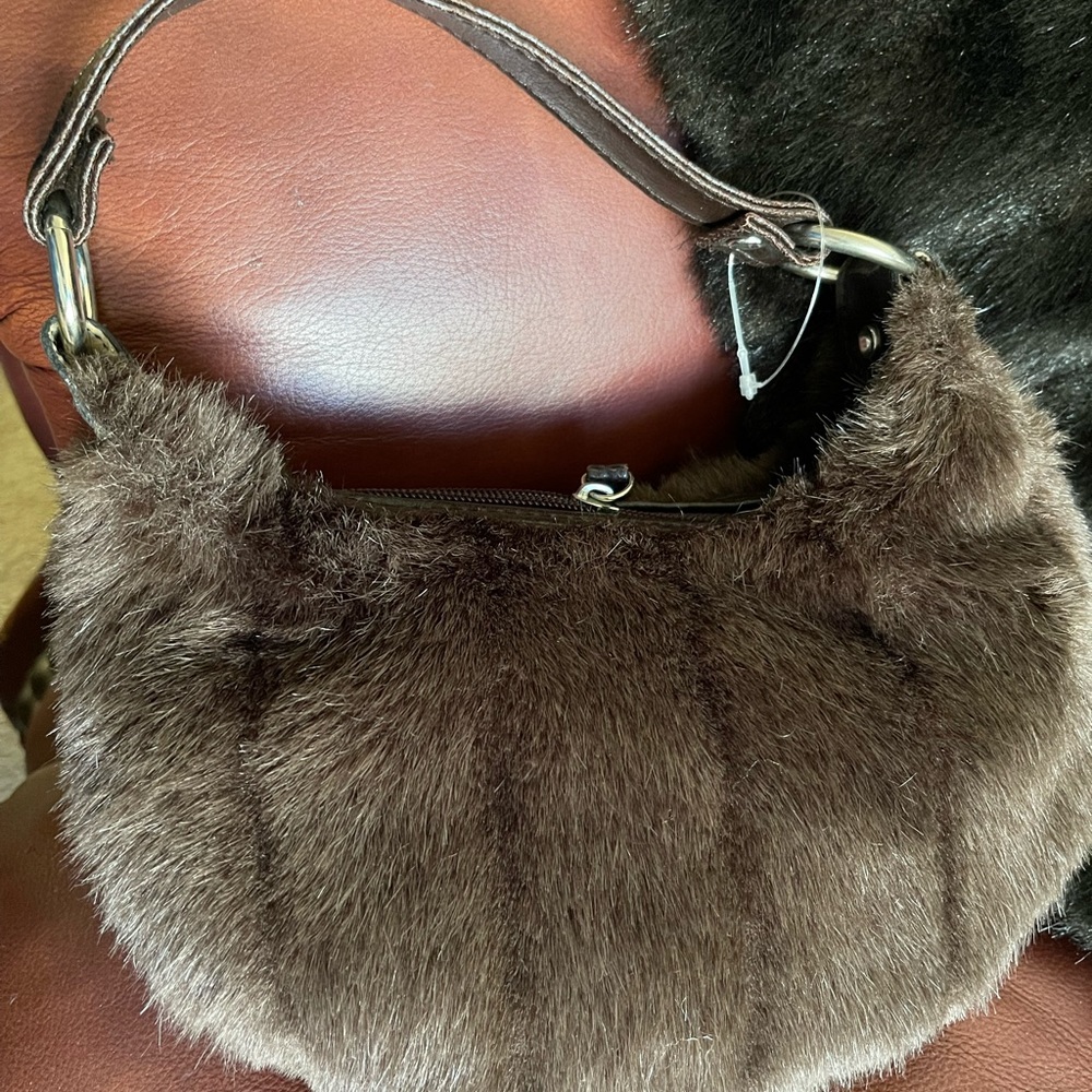 Faux Fur Handbag